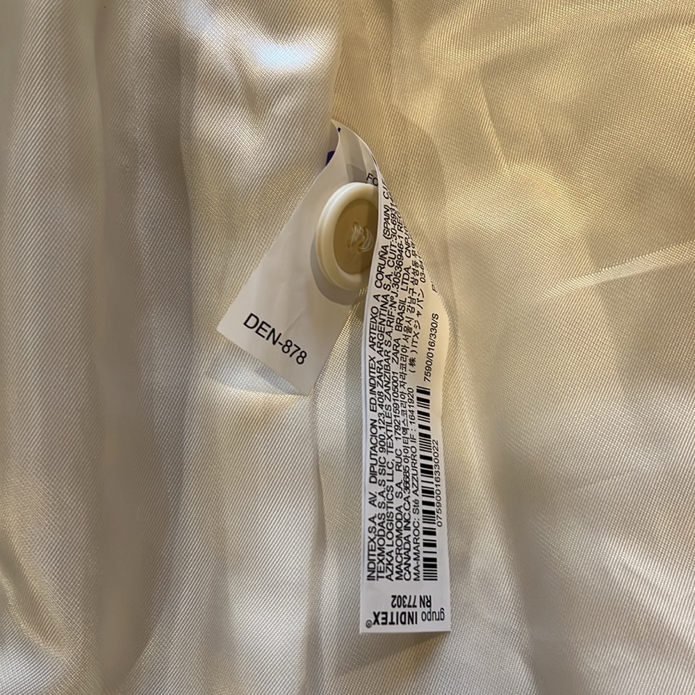 NWT Zara Belted Blazer - Picture 6 of 6